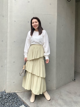 わたなべちひろさん(レディース・157cm)の冬コーディネート