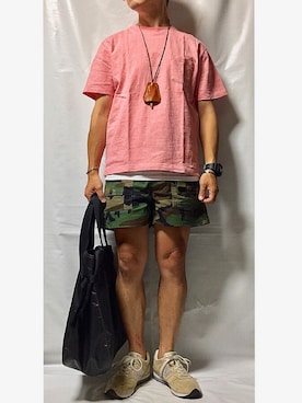 「new balance 996」｜KADOさん（メンズ・163cm）の夏コーディネート