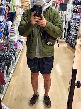 「MOCEAN（モーシャン）のアイテム」を使った、KADOさん（メンズ・163cm）の春コーディネート