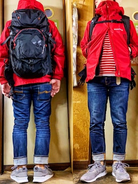「orcival」｜「アイテム（マウンテンパーカー）」を使った、KADOさん（メンズ・161cm）の秋コーディネート