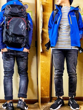 「orcival」｜「アイテム（マウンテンパーカー）」を使った、KADOさん（メンズ・161cm）の秋コーディネート