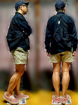 「HAVERSACK」｜KADOさん（メンズ・160cm）の春コーディネート