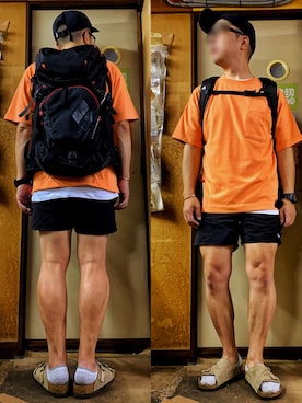 「エアリズム」｜KADOさん（メンズ・159cm）の夏コーディネート