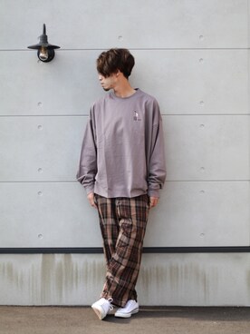 「notch.（ノッチ）のアイテム」を使った、kokkinさん（メンズ・178cm）の春コーディネート