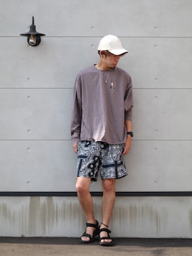 「notch.（ノッチ）のアイテム」を使った、kokkinさん（メンズ・178cm）の夏コーディネート