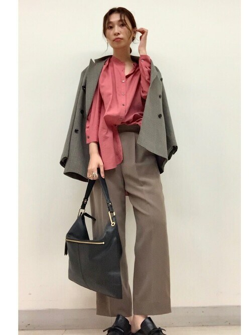 セール】Primary NavyLabel:ブラウンチェックダブルジャケット セール】Primary NavyLabel:ブラウンチェックダブルジャケット