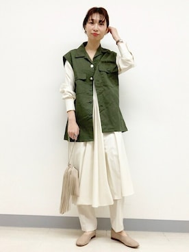 上田さんのコーディネート