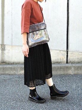 miniaさん（レディース・160cm）の秋コーディネート