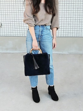 miniaさん（レディース・156cm）の秋コーディネート