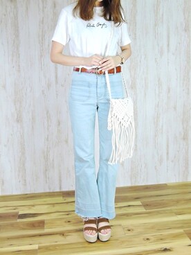 miniaさん（レディース・160cm）の夏コーディネート