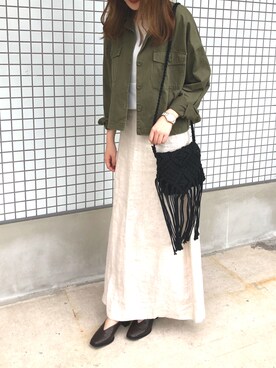 miniaさん（レディース・160cm）の夏コーディネート