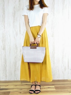 miniaさん（レディース・160cm）の夏コーディネート