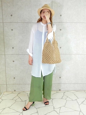 miniaさん（レディース・160cm）の春コーディネート