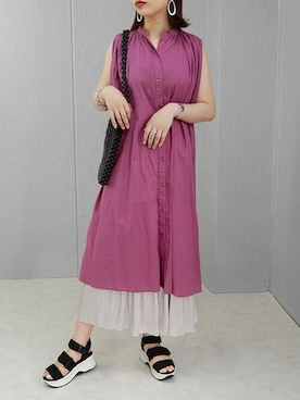 miniaさん（レディース・160cm）の夏コーディネート