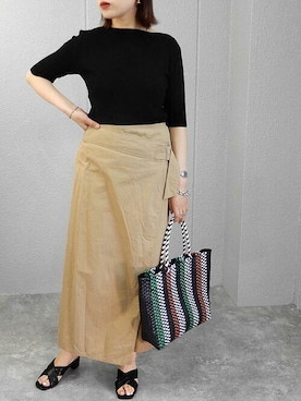 miniaさん（レディース・160cm）の夏コーディネート