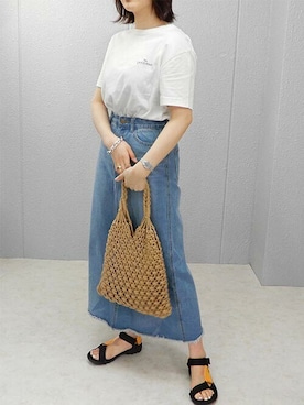 miniaさん（レディース・160cm）の夏コーディネート