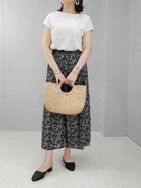 miniaさん（レディース・160cm）の夏コーディネート