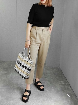 miniaさん（レディース・160cm）の夏コーディネート