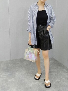 miniaさん（レディース・160cm）の夏コーディネート