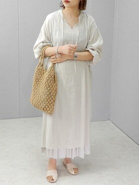 miniaさん（レディース・160cm）の夏コーディネート