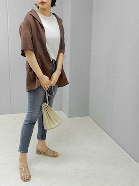 miniaさん（レディース・160cm）の夏コーディネート