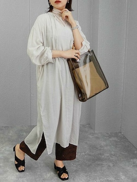 miniaさん（レディース・160cm）の夏コーディネート