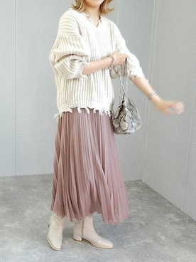 miniaさん（レディース・160cm）の秋コーディネート