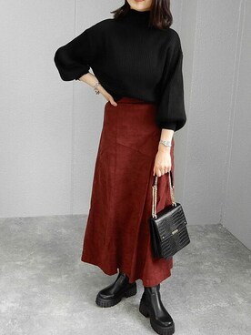 miniaさん（レディース・160cm）の秋コーディネート