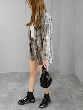 miniaさん（レディース・160cm）の秋コーディネート