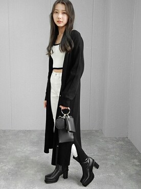 miniaさん（レディース・160cm）の秋コーディネート