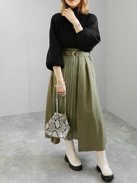 miniaさん（レディース・160cm）の秋コーディネート