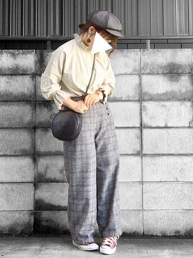 みいちゃんさん（レディース・158cm）の秋コーディネート