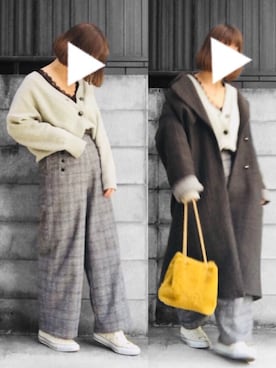 みいちゃんさん（レディース・158cm）の冬コーディネート
