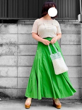 みいちゃんさん（レディース・158cm）の夏コーディネート