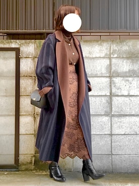 みいちゃんさん(レディース・158cm)の冬コーディネート