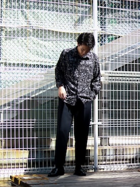 Onoda Junさん（メンズ・175cm）の夏コーディネート