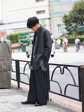 Onoda Junさん(メンズ・175cm)の秋コーディネート