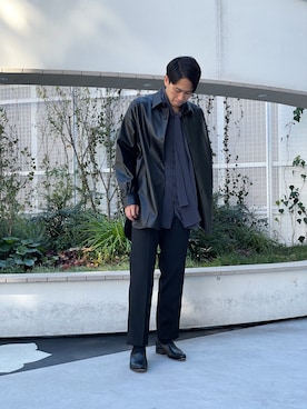 Onoda Junさん(メンズ・175cm)の冬コーディネート