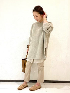 「marco masi（マルコマージ）のアイテム」を使った、ayuさん（レディース・150cm）の秋コーディネート