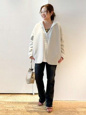 「plage（プラージュ）のアイテム（その他アウター）」を使った、ayuさん（レディース・150cm）の春コーディネート