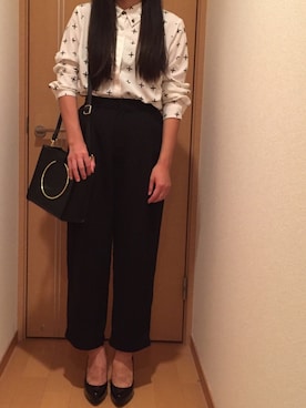 黒毛ちゃんさん（レディース・155cm）の秋コーディネート