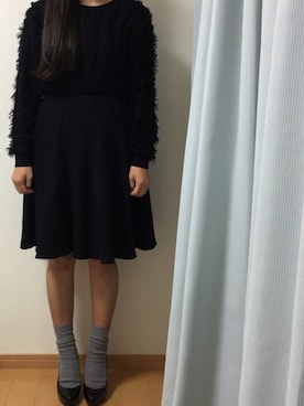 黒毛ちゃんさん（レディース・155cm）の秋コーディネート