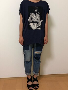 黒毛ちゃんさん（レディース・155cm）の夏コーディネート