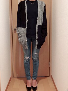 黒毛ちゃんさん（レディース・155cm）の秋コーディネート