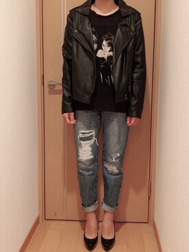 黒毛ちゃんさん(レディース・155cm)の秋コーディネート