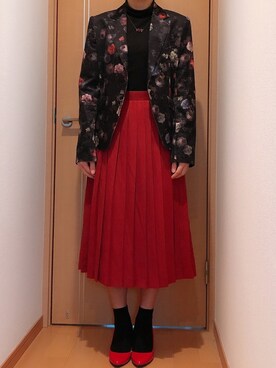 黒毛ちゃんさん（レディース・155cm）の春コーディネート