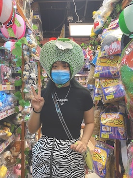 「MONKI（モンキ）のアイテム（財布/小物）」を使った、ameb2dさん（レディース・158cm）の夏コーディネート
