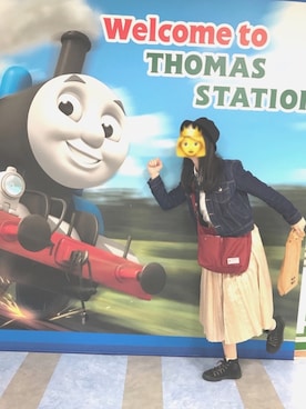 「ehka sopo（エヘカソポ）のアイテム（デニムジャケット）」を使った、ダサいよっちゃん(日々の記録用)さん（レディース・162cm）の春コーディネート