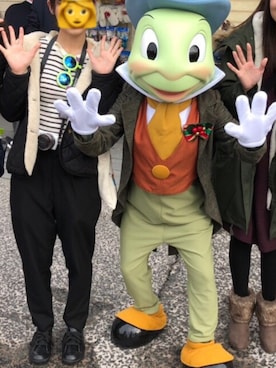 「Samansa Mos2（サマンサ モスモス）のアイテム（ナイロンジャケット）」を使った、ダサいよっちゃん(日々の記録用)さん（レディース・162cm）の冬コーディネート
