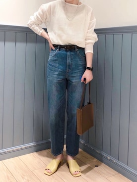 デニムパンツを使った 30代コーデ の人気ファッションコーディネート Wear